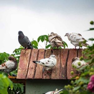 Espantar pájaros